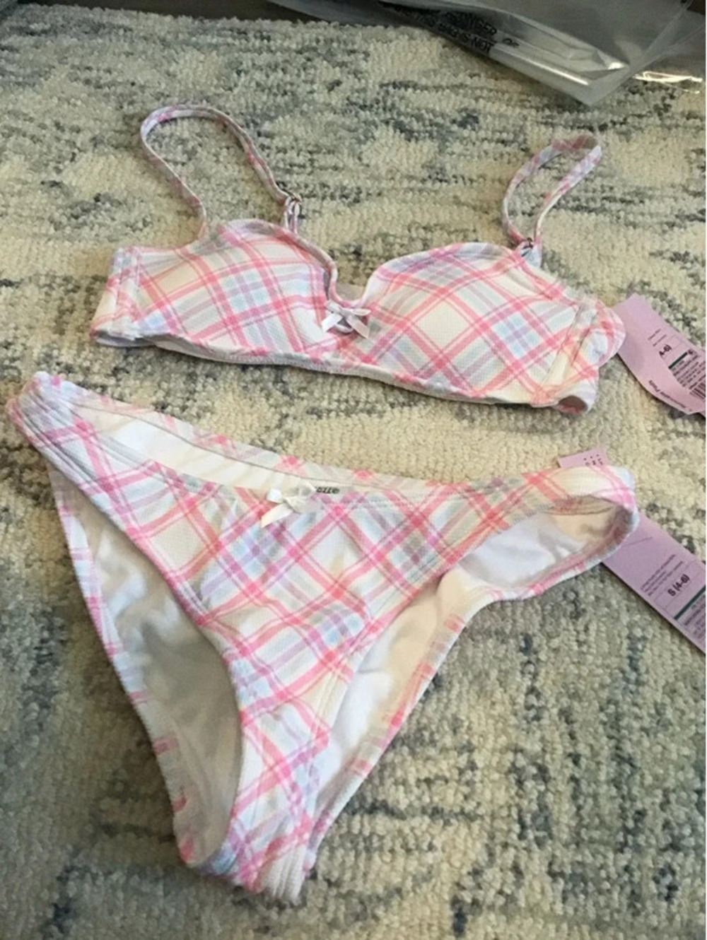 Wild fable small bikini, new, removable pads, cute